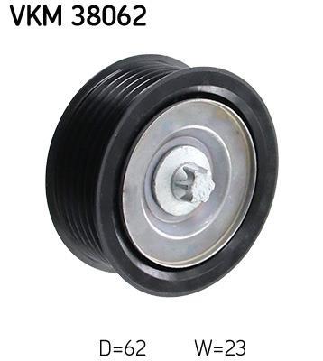 Galet enrouleur de courroie d'accessoire SKF ref. VKM 38062